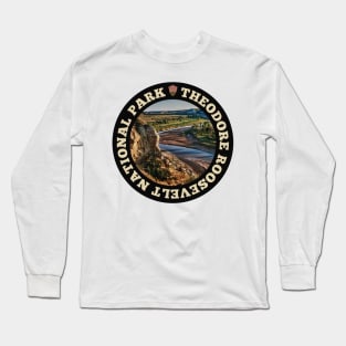 Theodore Roosevelt National Park circle Long Sleeve T-Shirt